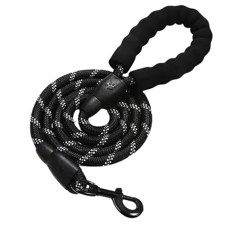 Reflective Dog Leash with Padded Handle – Strong Grip
