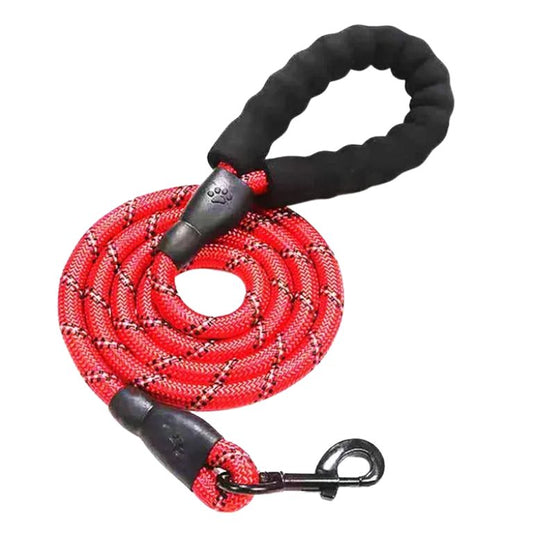Reflective Dog Leash with Padded Handle – Strong Grip