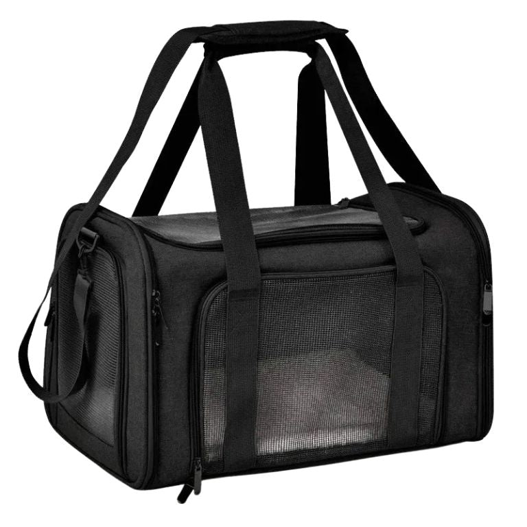 Soft-Sided Dog Travel Carrier – for Small Dogs, Foldable