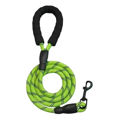 Reflective Dog Leash with Padded Handle – Strong Grip