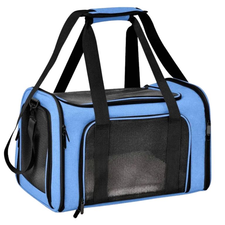 Soft-Sided Dog Travel Carrier – for Small Dogs, Foldable