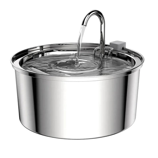 3L Stainless Steel Smart Pet Water Fountain – Sensor