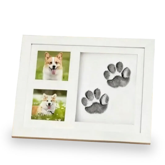 Pet Keepsake Frame with Paw Print Clay