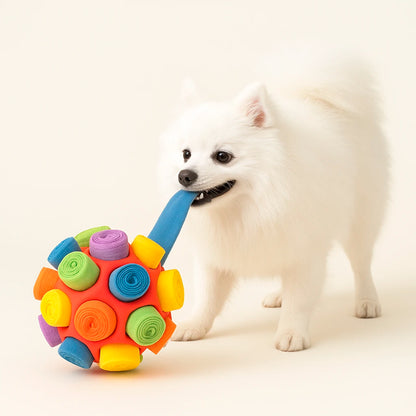 Pet Snuffle Ball – Interactive Enrichment Toy for Dogs